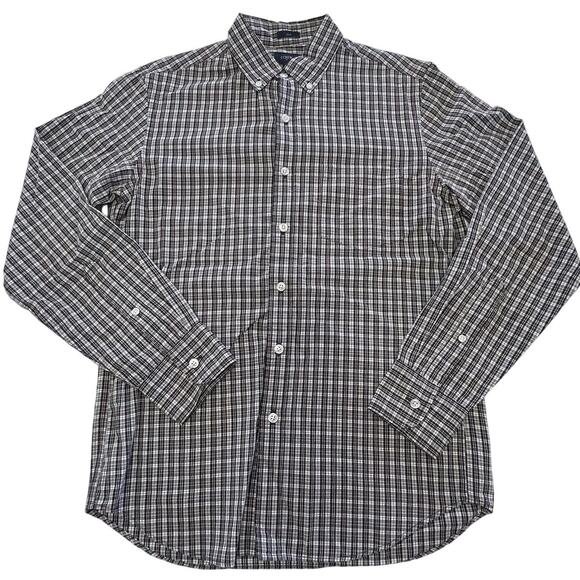 J Crew Shirt Mens Small Plaid Slim Fit Long Sleeve Button Down Casual - Picture 1 of 8